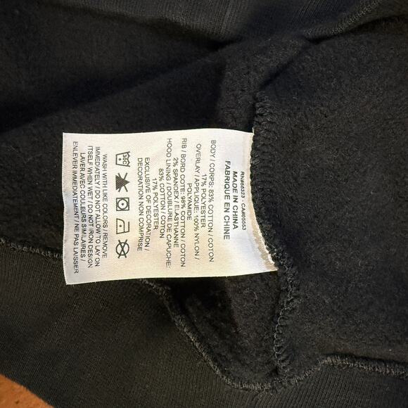 Jordan Men's Sweatshirt L DJ0202 Hoodie Zip Cotton Flight 23 Engineered E4-8 - Picture 5 of 6